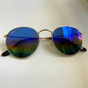 AUTHENTIC Round Rayban Sunglasses